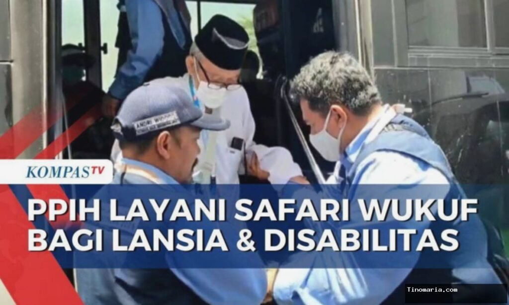 Safari Wukuf Haji 2025, PPIH Dampingi 477 Jemaah Lansia dan Disabilitas ke Arafah
