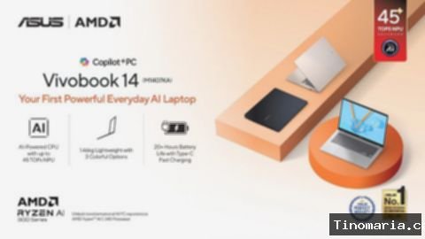 ASUS Vivobook 14 M1407: Laptop AI Murah, Kencang, dan Handal