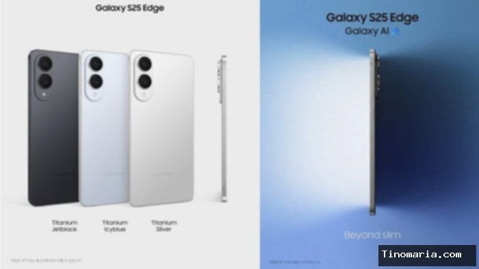 Cek Harga HP Samsung Galaxy S25 Edge 256 GB Warna Titanium Iceblue di Indonesia Hari Ini