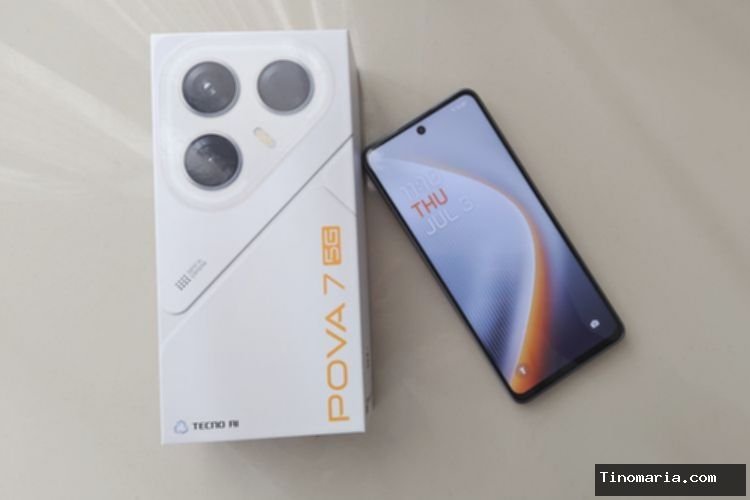 Unboxing Tecno Pova 7 5G, HP Rp 3 Jutaan dengan Desain Futuristik